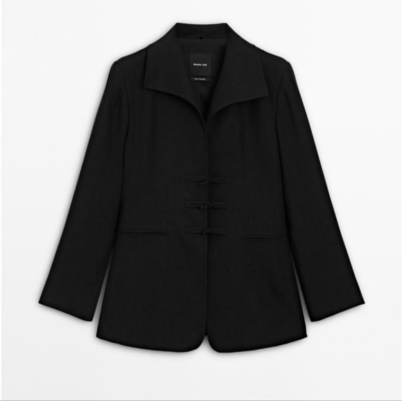 Massimo Dutti Linen Blend Blazer - Picture 3 of 4